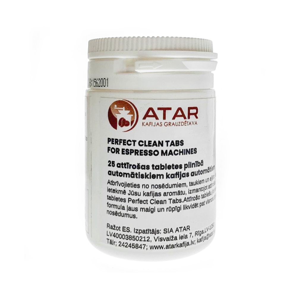 таблетки для чистки atar perfect clean tabs