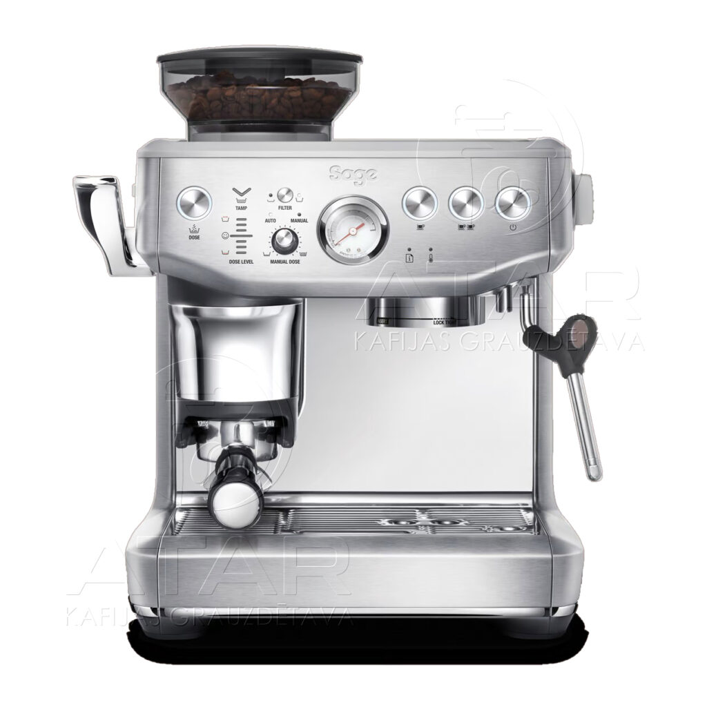 кофемашина sage the barista express™ impress stainless steel