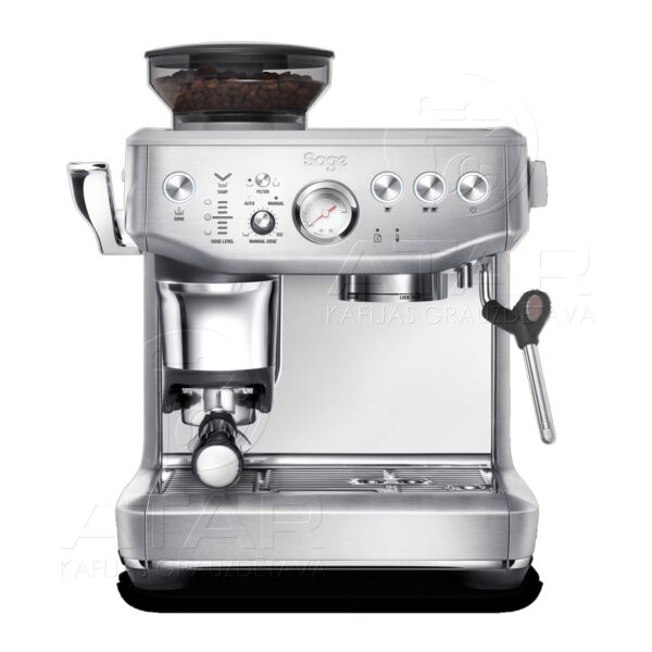 кофемашина sage the barista express™ impress stainless steel