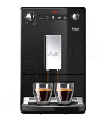 кофемашина melitta f230-104 purista frosted black (series 400)