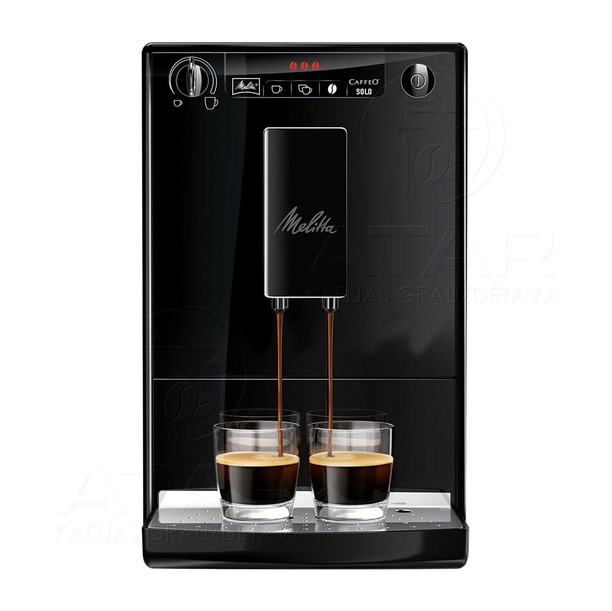 Кофемашина MELITTA CAFFEO Solo (Pure Black)